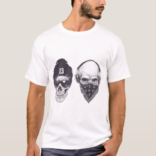 T-shirt Crânes