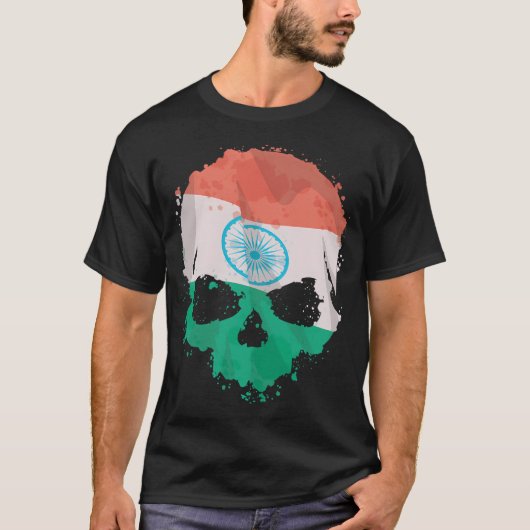 T-shirt Crânes de bogue. (Devant)