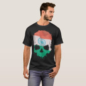 T-shirt Crânes de bogue. (Devant entier)