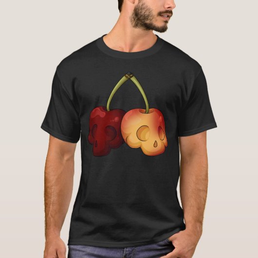 T-shirt Crânes de cerisier doux (Devant)