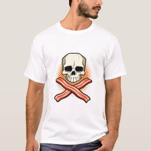 T-shirt Crânes et pièce en t d'enfant en bas âge de log