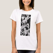 T-shirt Crânes noirs et blancs (Devant)