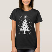 T-shirt Crânes Pour Arbre De Noël (Devant)