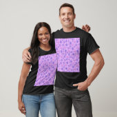 T-shirt Crânes Rétro Et Croix (Unisexe)