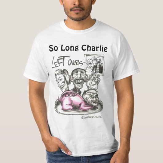 T-shirt cranford, Charlie tellement long (Devant)