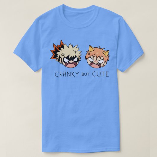 T-shirt Cranky Mais Cute Kacchan Kyo (Design devant)