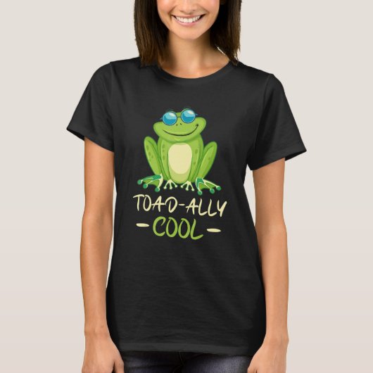 T-shirt Crapaud allié cool grenouille (Devant)