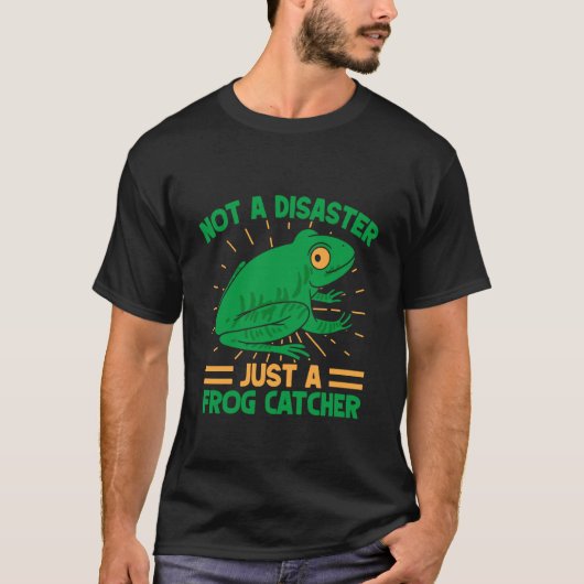 T-shirt Crapaud Catcher Pas Un Crapaud Désastre (Devant)