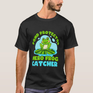 T-shirt Crapaud Catcher Protecteur d'étang Grenouille