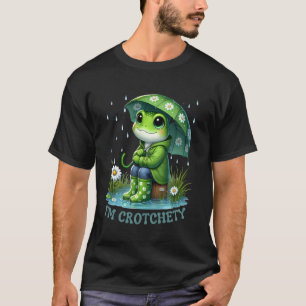 T-shirt Crapaud Je suis grincheux, irritable, de mauvaise