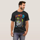 T-shirt Crapaud psychedélique Bufo Alvarius (Devant entier)