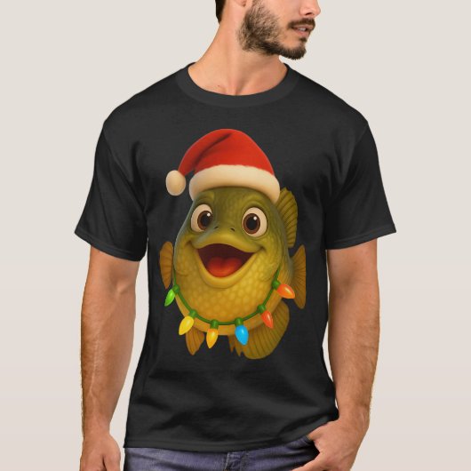 T-shirt Crapet de Noël d'eau douce (Devant)