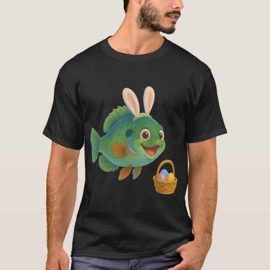 T-shirt Crapet de Pâques vert (Devant)