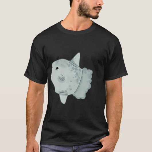 T-shirt Crapet soleil bleu (Devant)