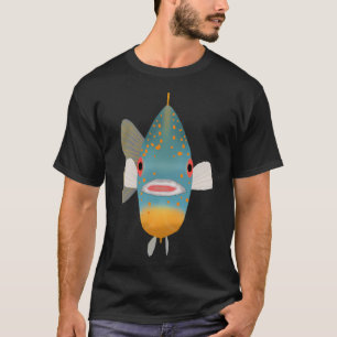 T-shirt Crapet tacheté - Tête de poisson