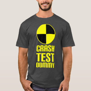 T-shirt Crash Test Dummy Costume de Dernière minute drôle 