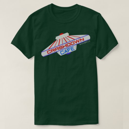 T-shirt Crashdown Cafe 2000 (Design devant)