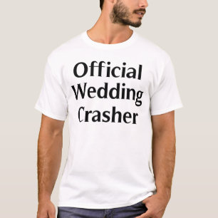 T-shirt Crasher Mariage officiel 1