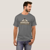 T-shirt Crater Lake US National Park Oregon Randonnée Camp (Devant entier)