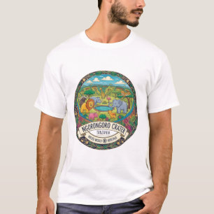 T-SHIRT CRATÈRE NGORONGORO TANZANIE