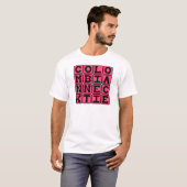 T-shirt Cravate colombienne, Méthode d'exécution (Devant entier)