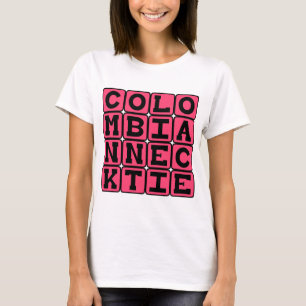 T-shirt Cravate Colombienne, Méthode d'Exécution