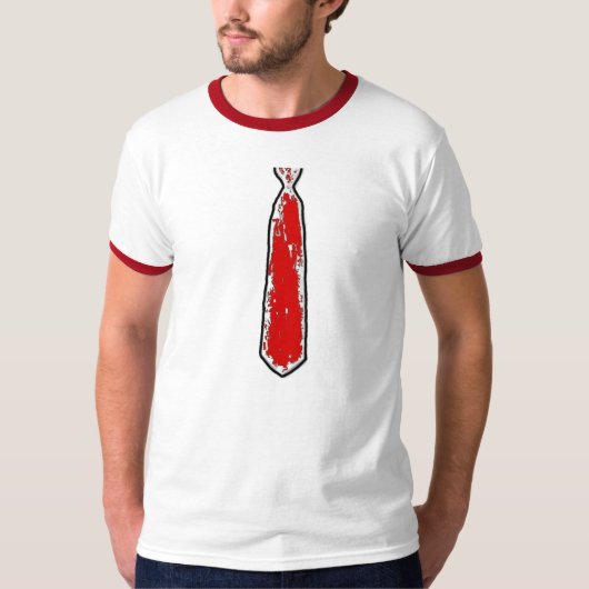 T-shirt Cravate d'amusement (Devant)