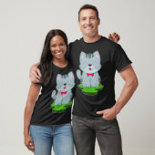 T-shirt Cravate de chat (Unisexe)