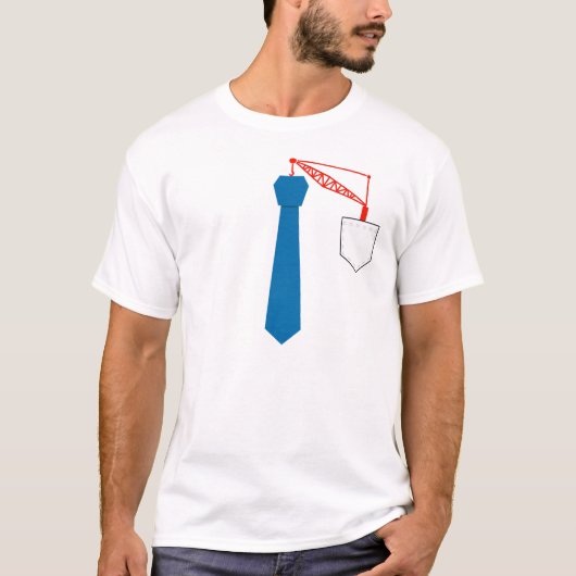T-shirt Cravate de grue (Devant)