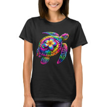 Cravate Hawaiian Sea Turtle-Dye Hawaii Vacances Pl