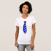 T-shirt Cravate Lady (Devant entier)