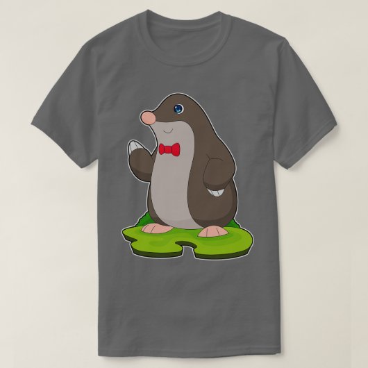 T-shirt Cravate Mole Gentleman Bow (Design devant)