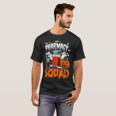 T-shirt Cravate Pills Pharmad Squad Pharmacist Technicien (Devant entier)