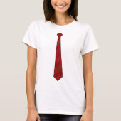 T-shirt Cravate rouge (Devant)