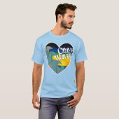 T-shirt Crave les vagues (Devant entier)