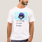 T-shirt Cravin' Raven sans visage (Devant)