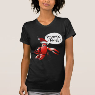 T-shirt Crawdad de Père Noël (jabots de Père Noël)