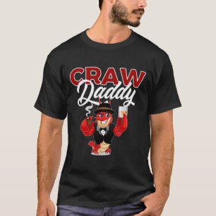 T-shirt Crawdaddy et Crawfish Boils Lover pour les festiva