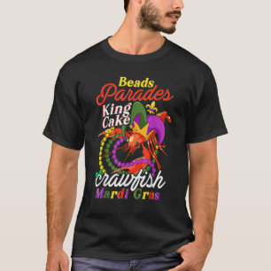 T-shirt Crawfish Avec Casquette Jester et colliers en perl