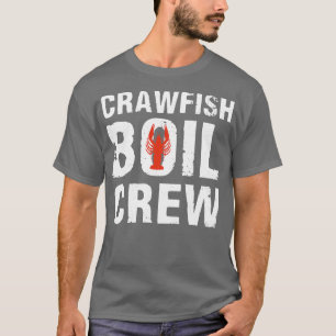 T-shirt Crawfish Boil Crew Cajun Crawfish Party Cadeau TSh