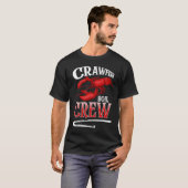 T-shirt Crawfish Boil Crew Crayfish (Devant entier)
