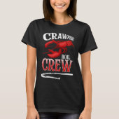 T-shirt Crawfish Boil Crew Crayfish (Devant)