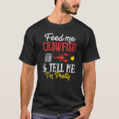 T-shirt Crawfish Chaudière Tails Seasoning Lobster (Devant)