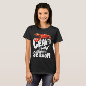 T-shirt Crawfish Est Ma Saison Préférée Crayfish Cajun (Devant entier)