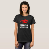 T-shirt Crawfish Hommes Femmes Crayfish Crawfish Manger (Devant entier)