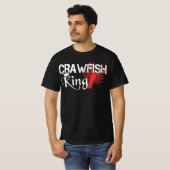 T-shirt Crawfish King Crayfish Boy Party Festival (Devant entier)