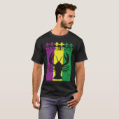 T-shirt Crawfish Mardi Gras Retro Mudbug Carnival Parade M (Devant entier)