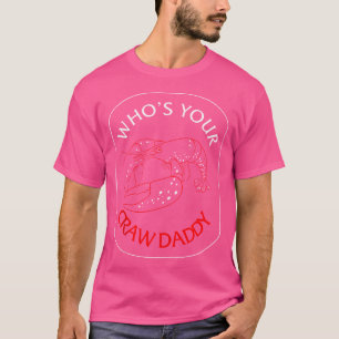T-shirt Crawfish Qui Est Votre Craw Papa New Orleans Crawf