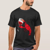 T-shirt Crayfish Boil Party Funny Crawfish Lobster Seafood (Devant)