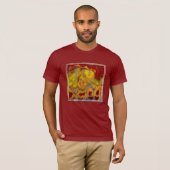 T-shirt Crayola Jasper rouge (Devant entier)